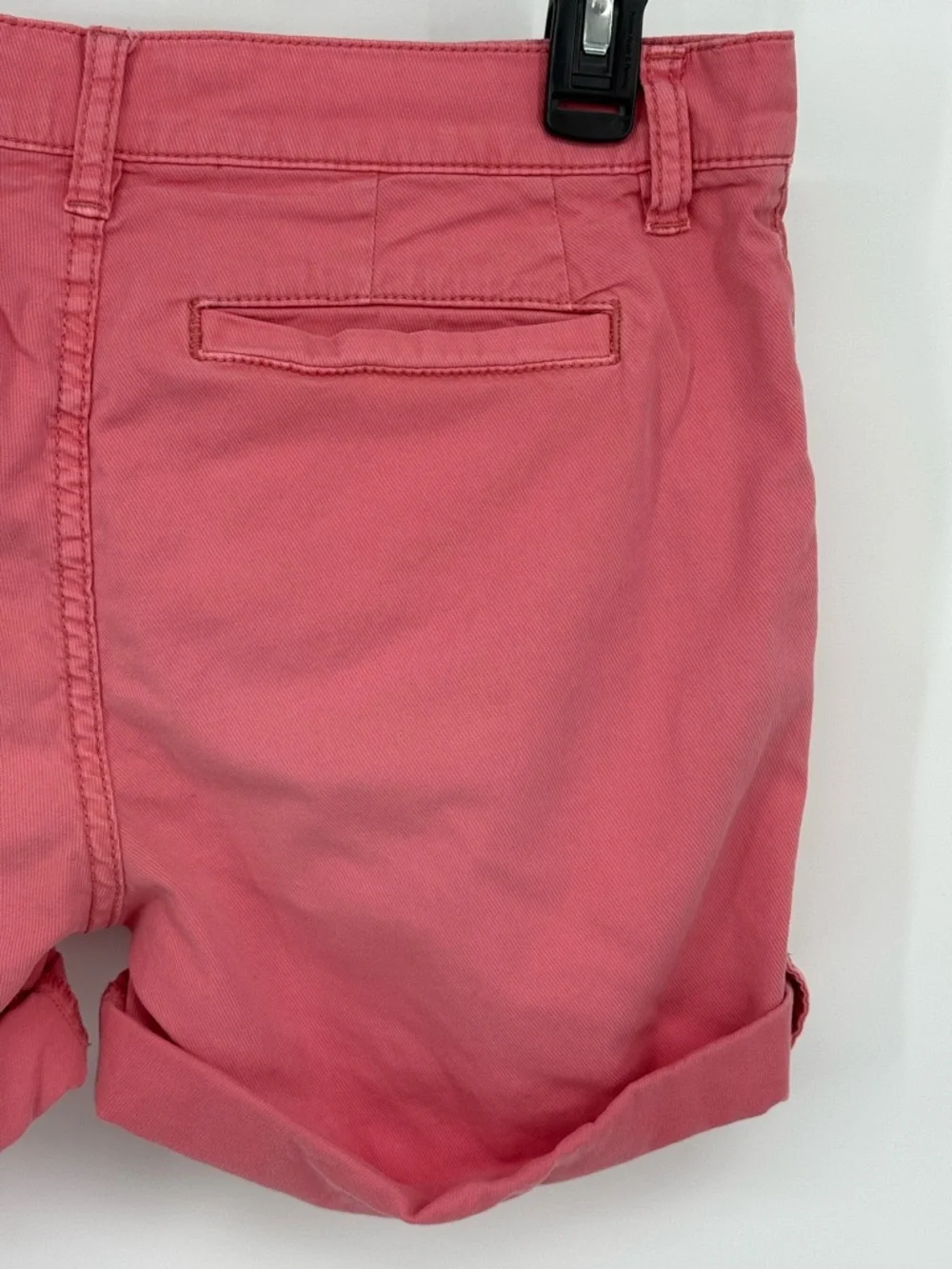 Tory Burch Rolled‎ Cuff Size 26 Chino Shorts Cotton Stretch Casual Summer Preppy